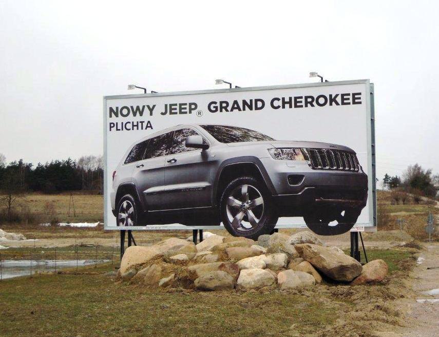 Zdjęcie billboard - Plichta Jeep